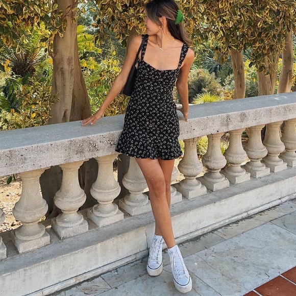 HUTCH DITSY FLORAL CORSET MINI DRESS - Picture 3 of 16